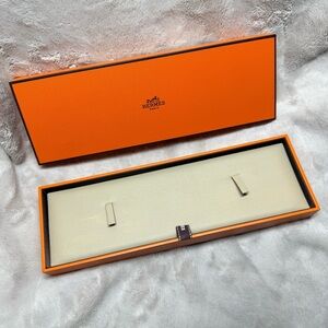 HERMES Watch/Bracelet Box 10.40x3.50x1.20 inches